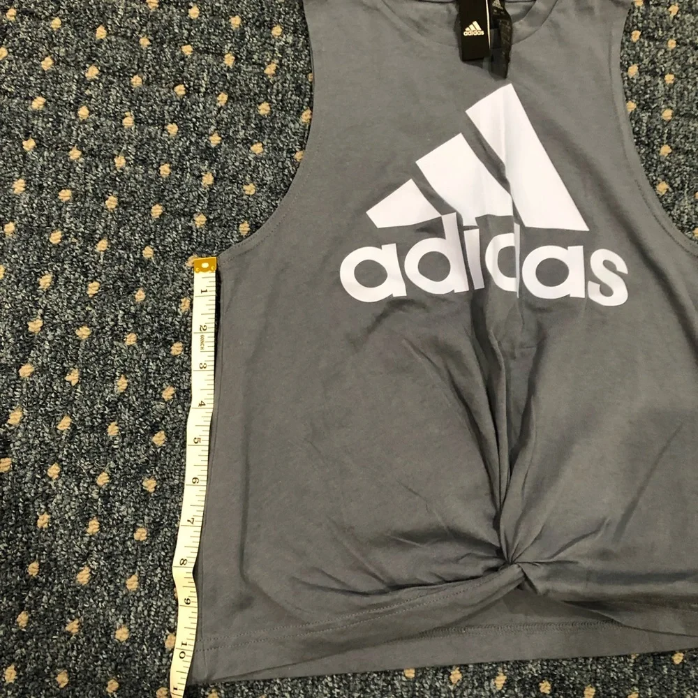 Like new Adidas twisted front tank top - Picture 4 of 6